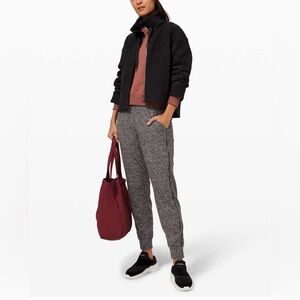 LULULEMON ready to rulu fleece jogger grey size 2
